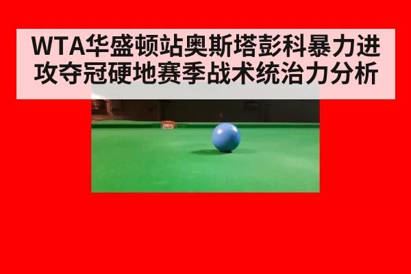 WTA华盛顿站奥斯塔彭科暴力进攻夺冠硬地赛季战术统治力分析 - xingkongyule